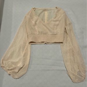 Em&Elle cropped long sleeve